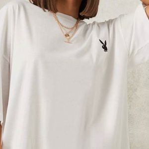 playboy x missguided oversize t shirt